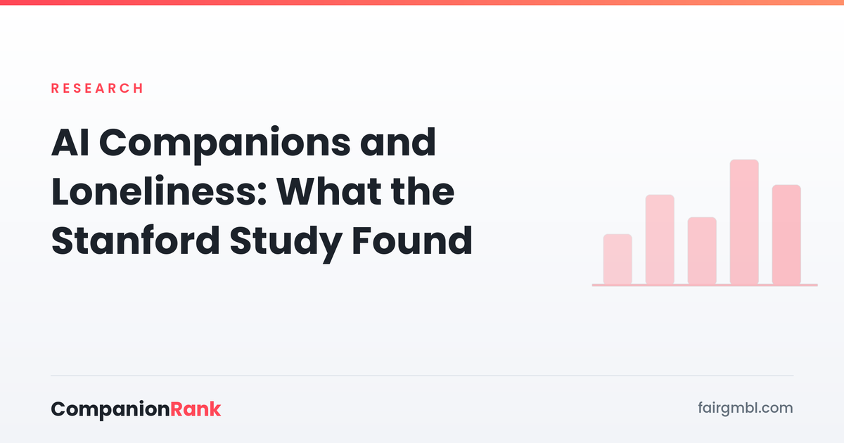 AI Companions and Loneliness: What the Stanford Study Found