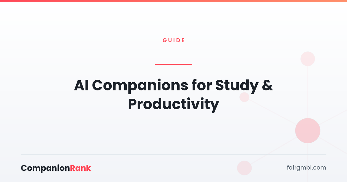 AI Companions for Study & Productivity