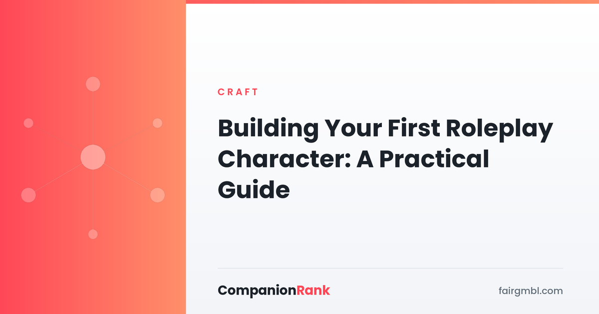 Building Your First Roleplay Character: A Practical Guide